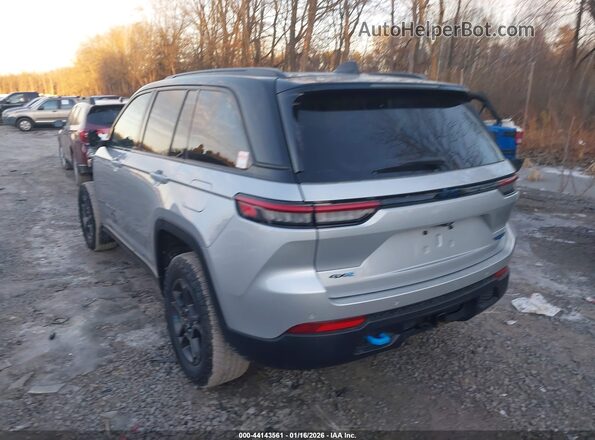 1C4RJYC69R8504970 2024 JEEP GRAND CHEROKEE 4XE Silver Rear left