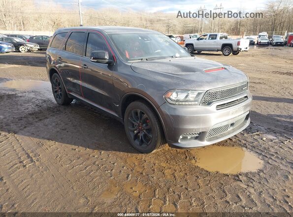 1C4SDJCT0KC633284 2019 DODGE DURANGO Gray Delantero derecho