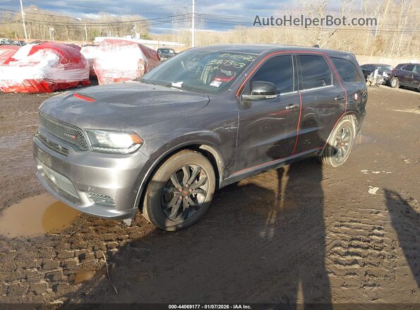 1C4SDJCT0KC633284 2019 DODGE DURANGO Gray Vista tres cuartos delantera izquierda