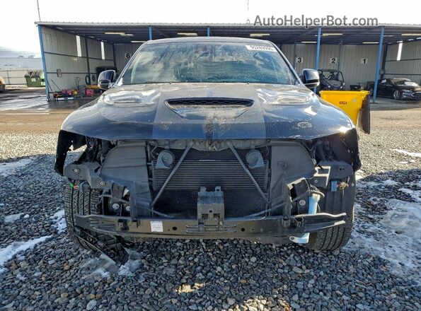 1C4SDJCT0MC758644 2021 DODGE DURANGO Black Вид спереду