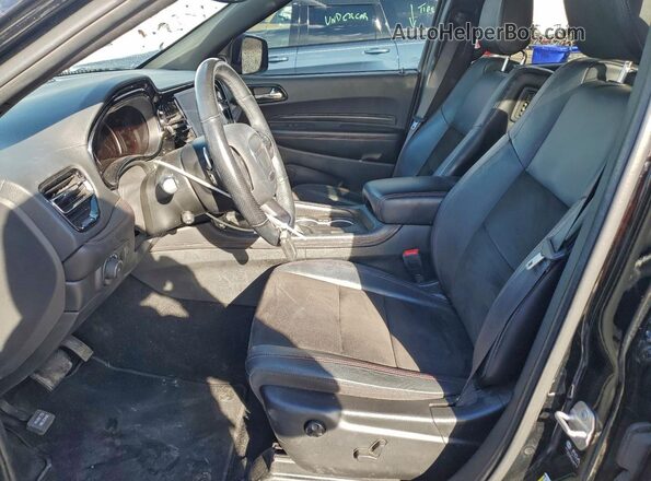 1C4SDJCT0MC758644 2021 DODGE DURANGO Black Вид салону спереду