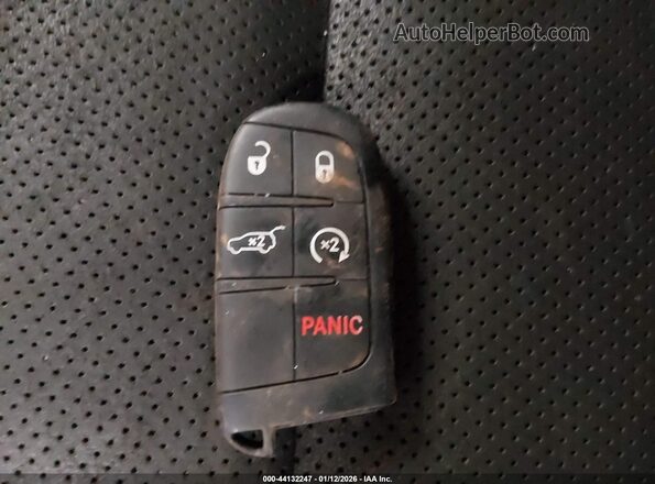 1C4SDJCT1KC717646 2019 DODGE DURANGO Черный Вид панели приборов