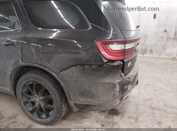 1C4SDJCT1KC717646 2019 DODGE DURANGO Черный Вид спереди