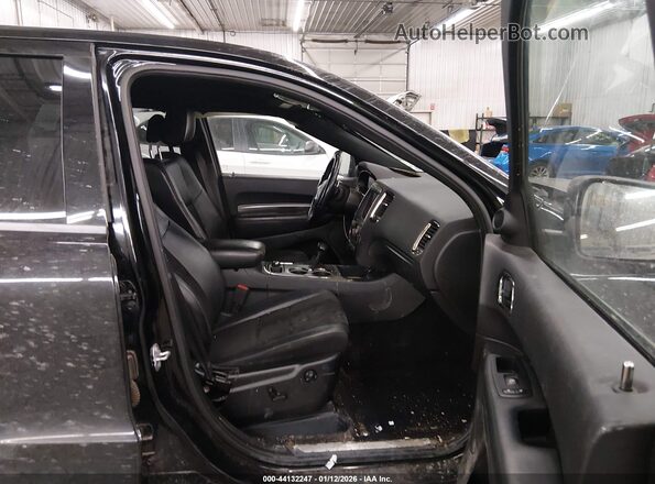 1C4SDJCT1KC717646 2019 DODGE DURANGO Черный Вид салона спереди