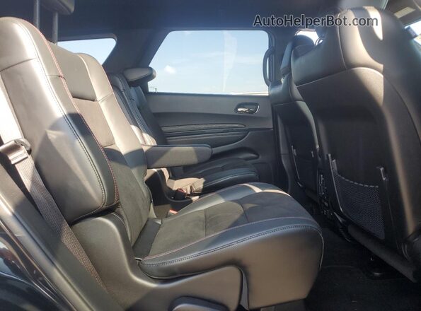 1C4SDJCT2MC822859 2021 DODGE DURANGO Black Вид задньої частини салону