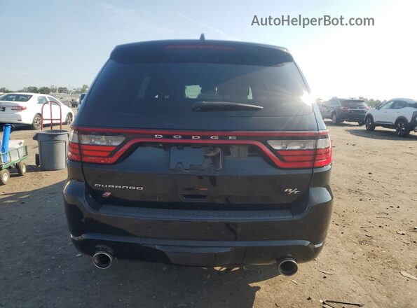 1C4SDJCT2MC822859 2021 DODGE DURANGO Black Вид ззаду