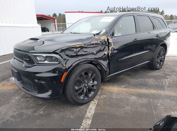 1C4SDJCT4SC554605 2025 DODGE DURANGO Black Vista tres cuartos delantera izquierda