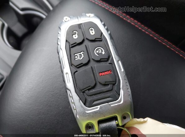 1C4SDJCT4SC554605 2025 DODGE DURANGO Black Vista del salpicadero