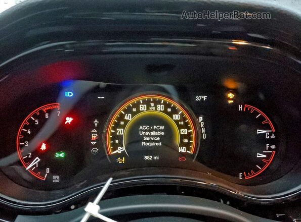 1C4SDJCT7TC179567 2026 DODGE DURANGO Black Widok zestawu wskaźników