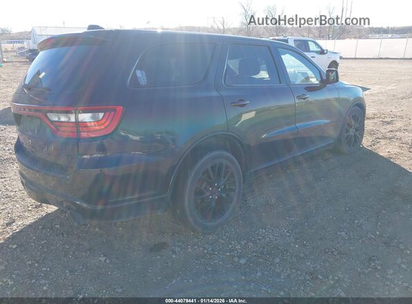 1C4SDJCT8GC446852 2016 DODGE DURANGO Black Tył prawy