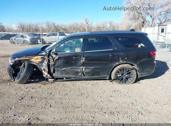 1C4SDJCT8GC446852 2016 DODGE DURANGO Black Widok wnętrza 360 stopni