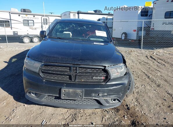 1C4SDJCT8GC446852 2016 DODGE DURANGO Black Widok zestawu wskaźników