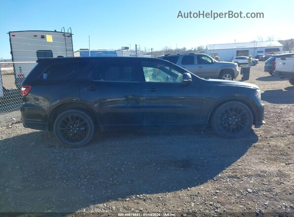 1C4SDJCT8GC446852 2016 DODGE DURANGO Black Widok wnętrza z tyłu