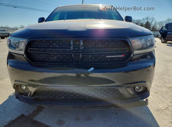 1C4SDJCT8HC857279 2017 DODGE DURANGO Black Widok z przodu