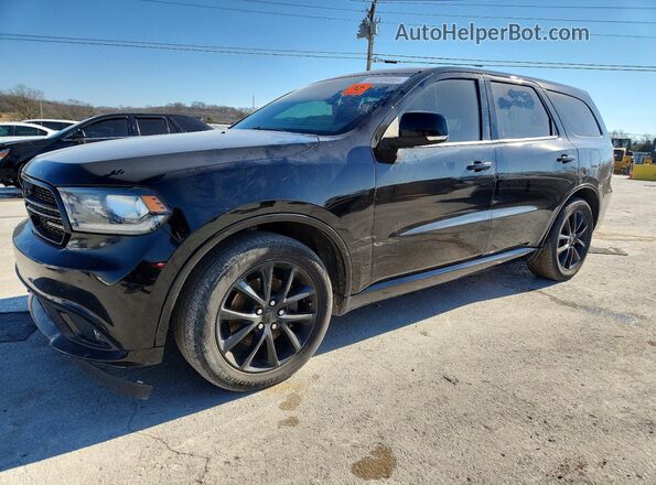 1C4SDJCT8HC857279 2017 DODGE DURANGO Black Przód lewy