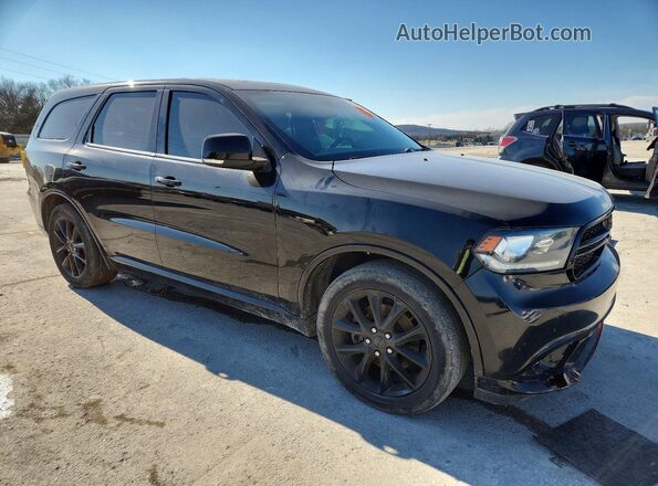 1C4SDJCT8HC857279 2017 DODGE DURANGO Black Przód prawy