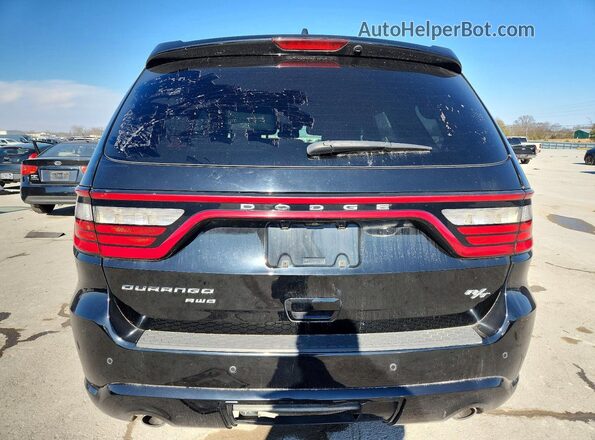 1C4SDJCT8HC857279 2017 DODGE DURANGO Black Widok z tyłu