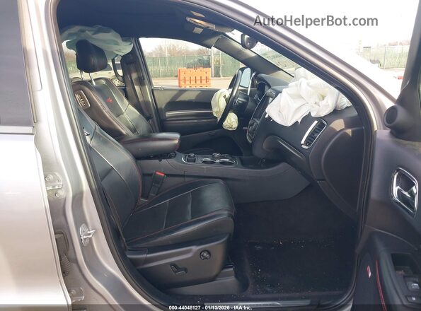 1C4SDJCT9HC799599 2017 DODGE DURANGO Серый Вид салона спереди