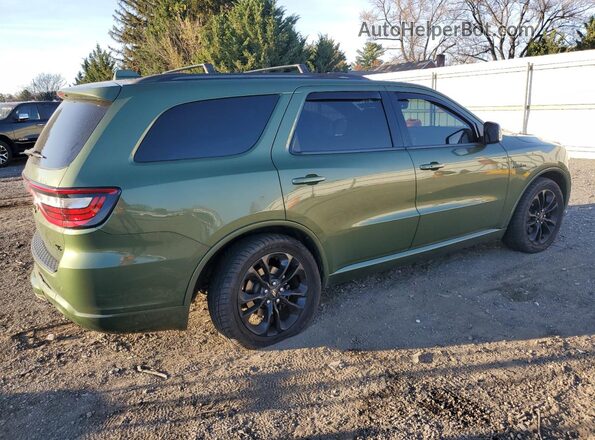 1C4SDJCTXLC380637 2020 DODGE DURANGO Зеленый Задняя правая четверть