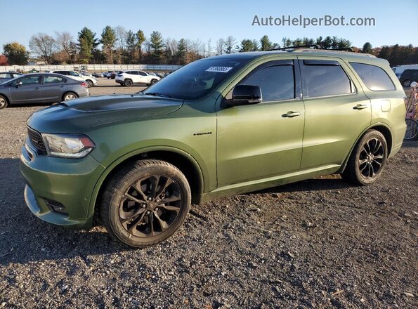 1C4SDJCTXLC380637 2020 DODGE DURANGO Зеленый Передняя левая четверть