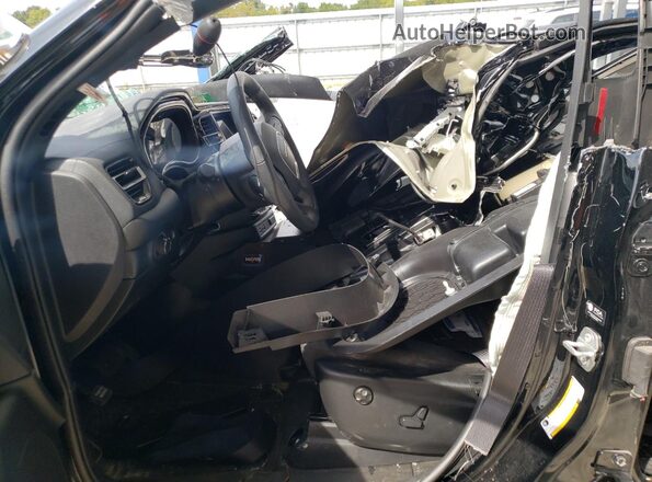 1C4SDJFT0SC527736 2025 DODGE DURANGO Black Вид салону спереду