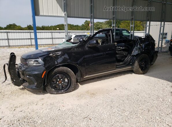 1C4SDJFT0SC527736 2025 DODGE DURANGO Black Передня ліва чверть