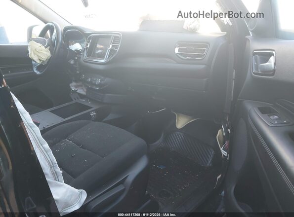 1C4SDJFT3MC683563 2021 DODGE DURANGO Black წინა სალონის ხედი