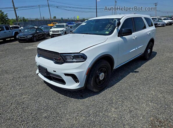 1C4SDJFTXPC692071 2023 DODGE DURANGO Белый Передняя левая четверть