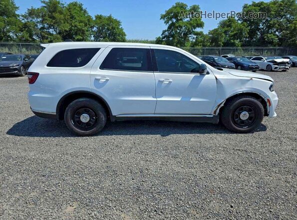 1C4SDJFTXPC692071 2023 DODGE DURANGO Белый Вид наклейки с VIN-кодом