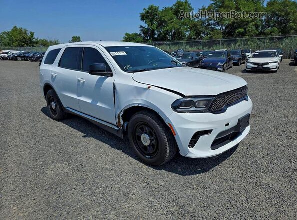 1C4SDJFTXPC692071 2023 DODGE DURANGO Белый Задняя правая четверть