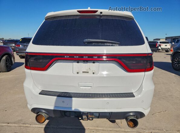 1C4SDJGJ3JC239799 2018 DODGE DURANGO Белый Вид сзади