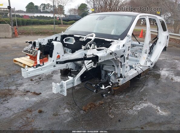 1C4SDJH98MC740776 2021 DODGE DURANGO Белый Передняя левая четверть