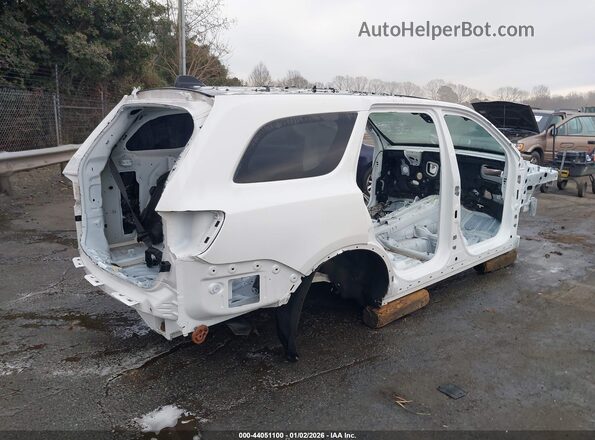 1C4SDJH98MC740776 2021 DODGE DURANGO Белый Задняя правая четверть