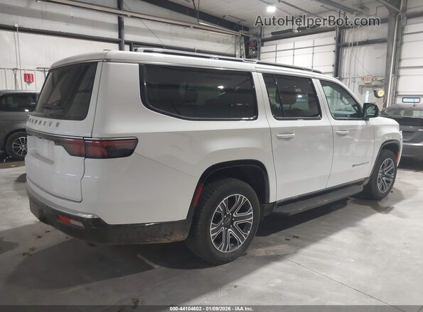 1C4SJSBP3SS513407 2025 JEEP WAGONEER L Белый Задняя правая четверть