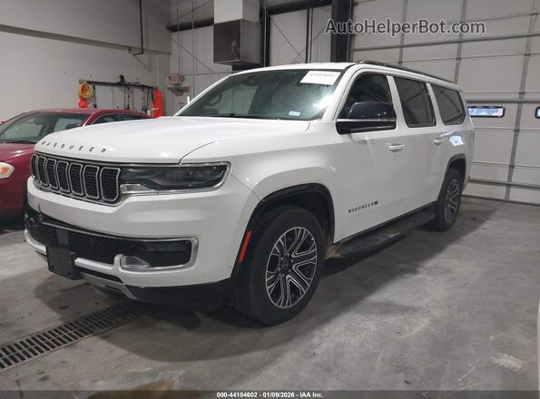 1C4SJSBP3SS513407 2025 JEEP WAGONEER L Белый Передняя левая четверть