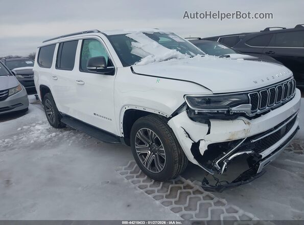 1C4SJSBP4SS530605 2025 JEEP WAGONEER L Белый Передняя правая четверть