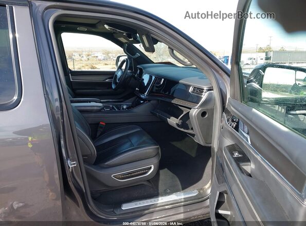1C4SJSFP3RS150143 2024 JEEP GRAND WAGONEER L Gray წინა სალონის ხედი