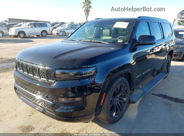 1C4SJSFP7RS103472 2024 JEEP GRAND WAGONEER L Black Front left