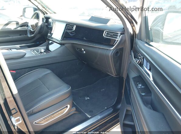 1C4SJSFP7RS103472 2024 JEEP GRAND WAGONEER L Black Front interior view