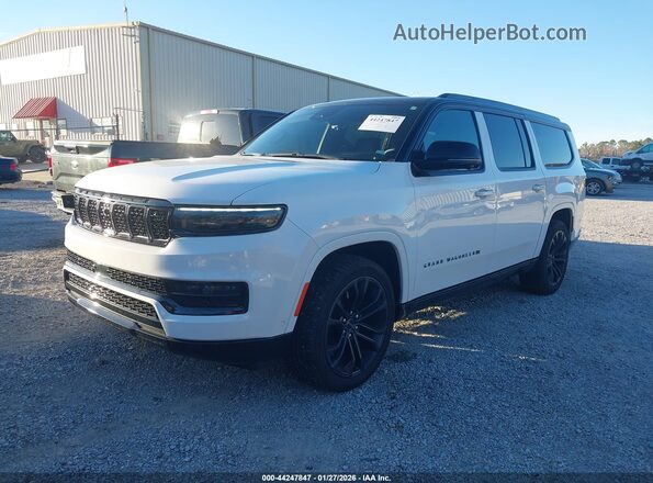 1C4SJSFP7RS161694 2024 JEEP GRAND WAGONEER L White წინა ხედი
