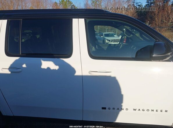 1C4SJSFP7RS161694 2024 JEEP GRAND WAGONEER L White უკანა სალონის ხედი