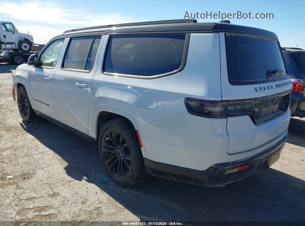1C4SJSFPXRS120816 2024 JEEP GRAND WAGONEER L White Հետևի ձախ