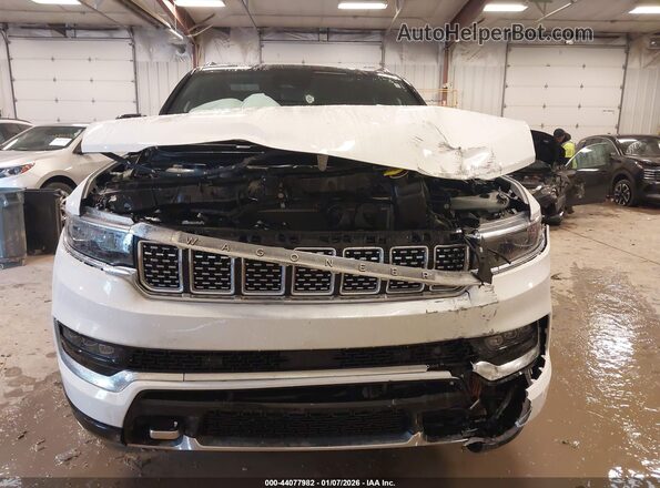 1C4SJSGPXRS153443 2024 JEEP GRAND WAGONEER L White Вид панелі приладів