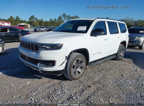 1C4SJUBP3RS178753 2024 JEEP WAGONEER Белый Передняя левая четверть
