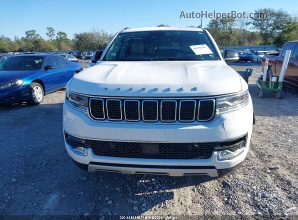 1C4SJUBP3RS178753 2024 JEEP WAGONEER Белый Вид щитка приборов