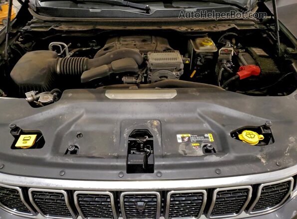 1C4SJVAT5PS543144 2023 JEEP WAGONEER Gray Vista del compartimento del motor