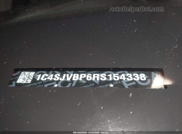 1C4SJVBP6RS154338 2024 JEEP WAGONEER Бордовый 