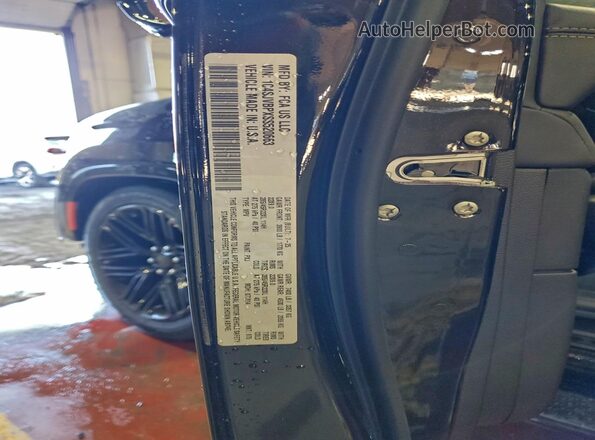 1C4SJVBPXSS520663 2025 JEEP WAGONEER Black Widok naklejki z numerem VIN