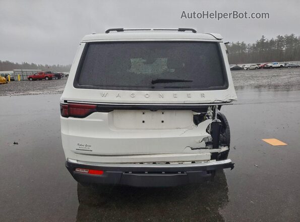 1C4SJVDT4NS106910 2022 JEEP WAGONEER Белый Вид сзади