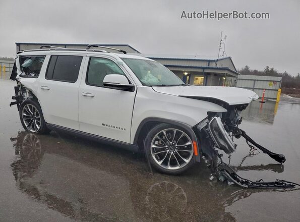 1C4SJVDT4NS106910 2022 JEEP WAGONEER Белый Передняя правая четверть